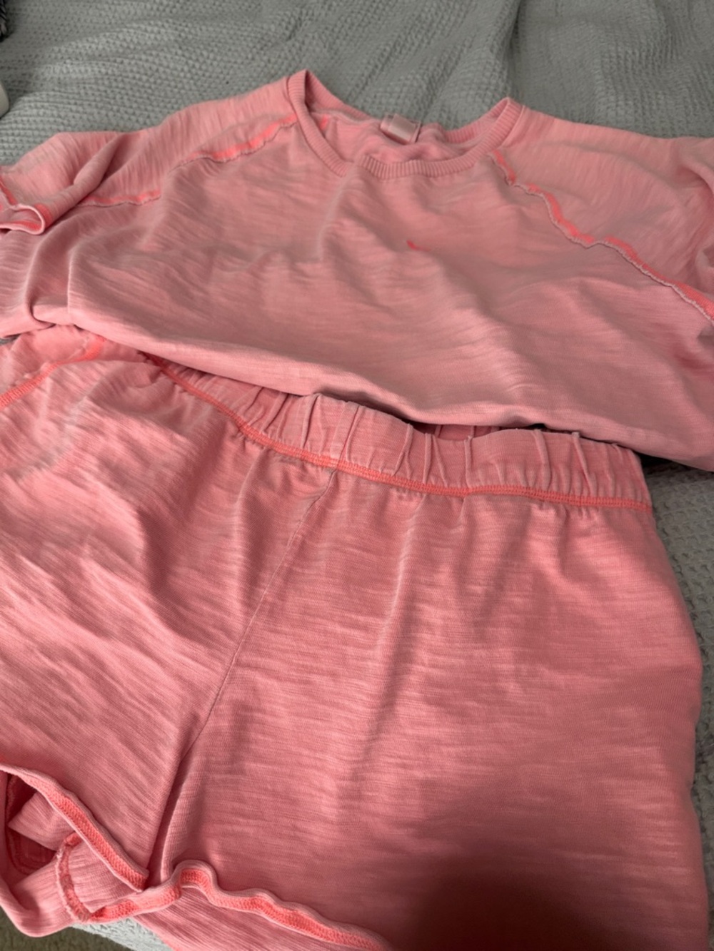 PINK Short PJ Set